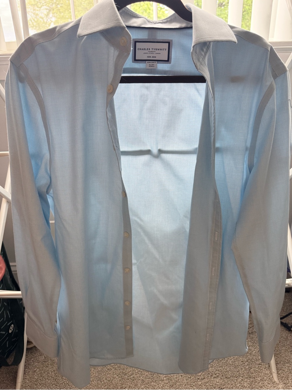 Charles Tyrwhitt Pale Blue Men's Dress Shirt